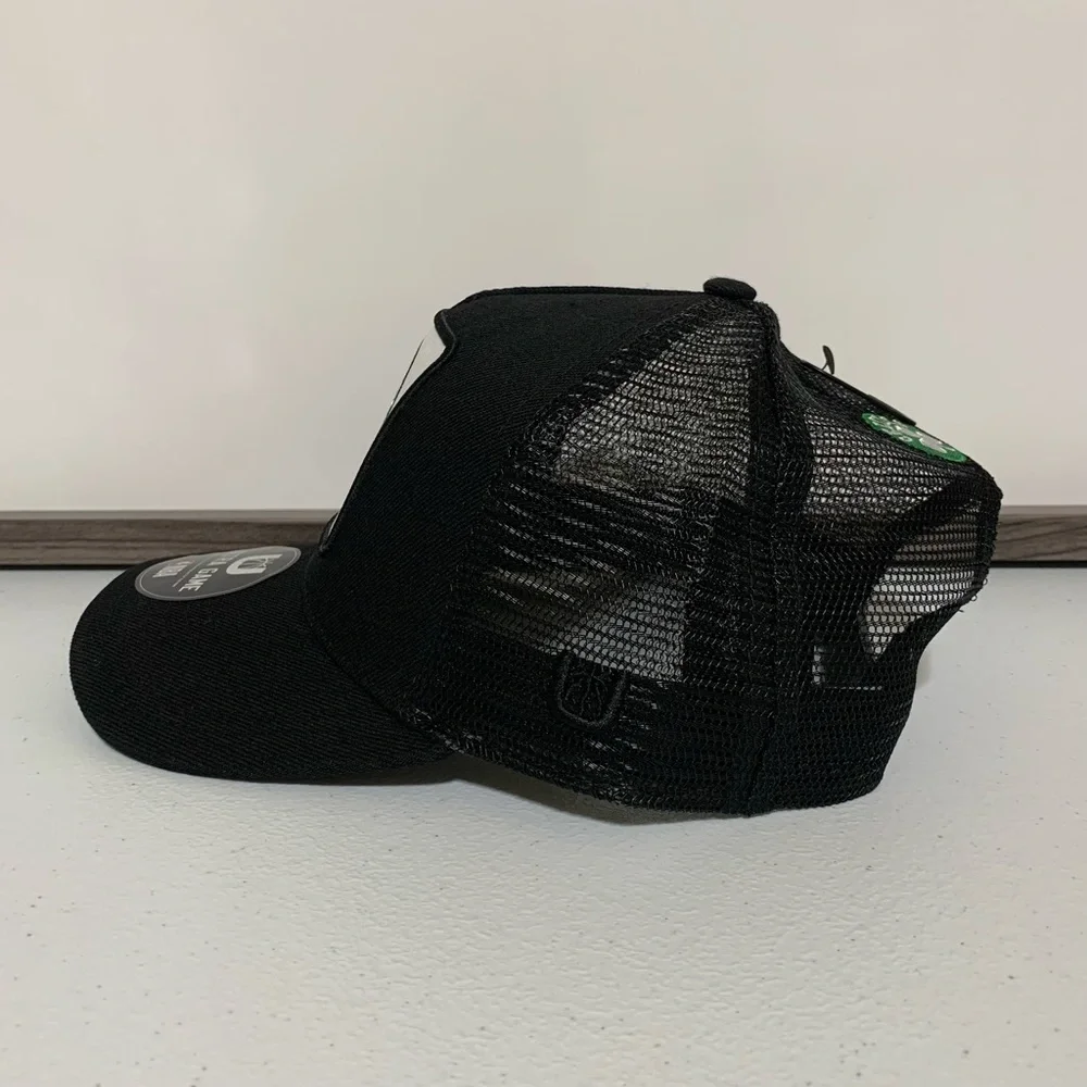 Ultra Game NBA Boston Celtics Trucker Baseball Hat/Cap-NWT - Picture 5 of 10